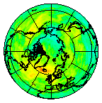 Ozone Field of 19 August 2013