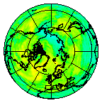 Ozone Field of 22 August 2013