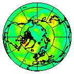 Ozone Field of 27 August 2013