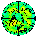 Ozone Field of 29 August 2013