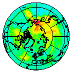 Ozone Field of 17 October 2013