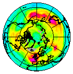 Ozone Field of 25 December 2013