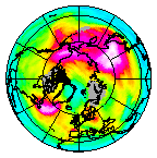 Ozone Field of 10 January 2014
