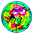 Ozone Field of 15 January 2014