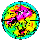 Ozone Field of 21 January 2014