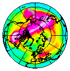 Ozone Field of 22 January 2014