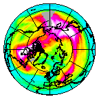 Ozone Field of 25 January 2014