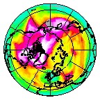 Ozone Field of 16 March 2014