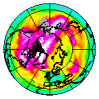 Ozone Field of 17 March 2014