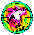 Ozone Field of 31 March 2014