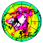 Ozone Field of 15 April 2014