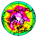 Ozone Field of 22 April 2014