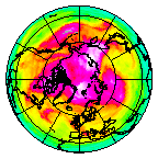 Ozone Field of 27 April 2014