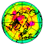 Ozone Field of 25 May 2014