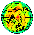 Ozone Field of 12 June 2014