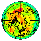 Ozone Field of 14 June 2014