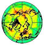 Ozone Field of 22 June 2014