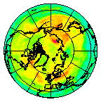 Ozone Field of 25 June 2014