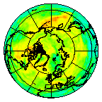Ozone Field of 09 July 2014