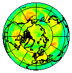 Ozone Field of 13 July 2014