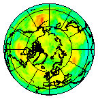Ozone Field of 14 July 2014