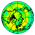 Ozone Field of 23 July 2014