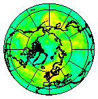 Ozone Field of 23 August 2014