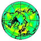 Ozone Field of 25 August 2014