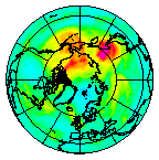 Ozone Field of 21 October 2014