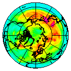 Ozone Field of 08 December 2014