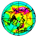 Ozone Field of 13 December 2014