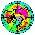 Ozone Field of 29 December 2014