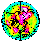 Ozone Field of 05 January 2015