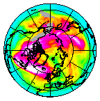 Ozone Field of 08 January 2015