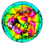 Ozone Field of 10 January 2015