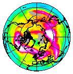 Ozone Field of 11 January 2015