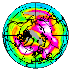 Ozone Field of 12 January 2015