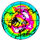 Ozone Field of 13 January 2015