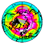 Ozone Field of 14 January 2015