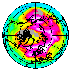 Ozone Field of 15 January 2015