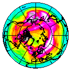 Ozone Field of 20 January 2015