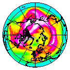 Ozone Field of 22 January 2015