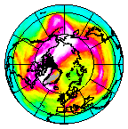 Ozone Field of 23 January 2015