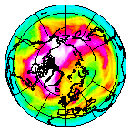 Ozone Field of 25 January 2015