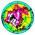 Ozone Field of 28 January 2015