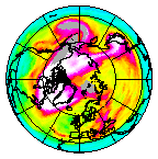 Ozone Field of 09 February 2015