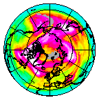 Ozone Field of 12 February 2015