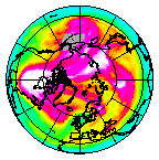 Ozone Field of 18 February 2015