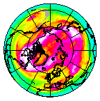 Ozone Field of 08 March 2015