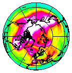 Ozone Field of 23 March 2015